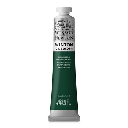 Winton Oil Color, Dark Verdigris, 200 ml.