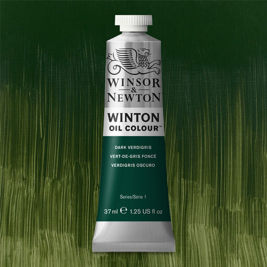 Winton Oil Color, Dark Verdigris, 37 ml.