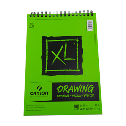 Canson XL Drawing Pad - 9" x 12", 60 Sheets