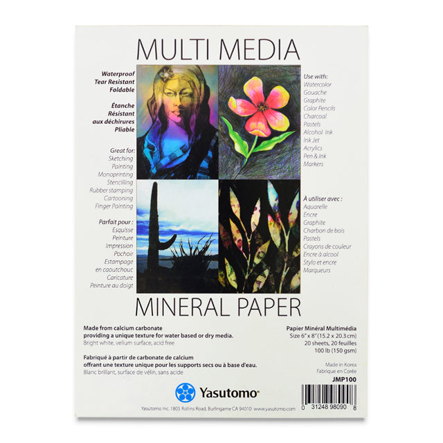 Mineral Paper Artist Pad - 6" x 8"