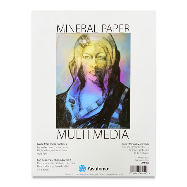 Mineral Paper Artist Pad - 9" x 12"