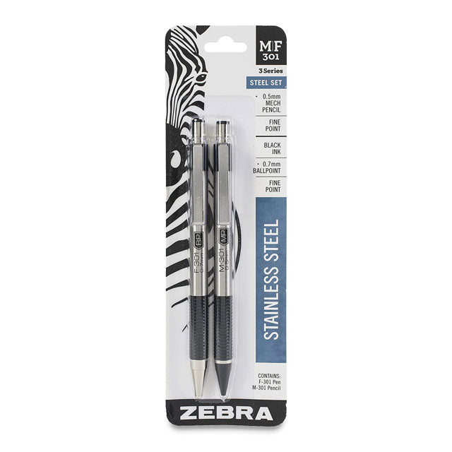 301 Ball Point Pen and Mechanical Pencil Set