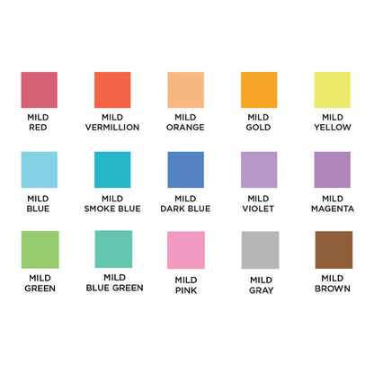 Mildliner Color Chart